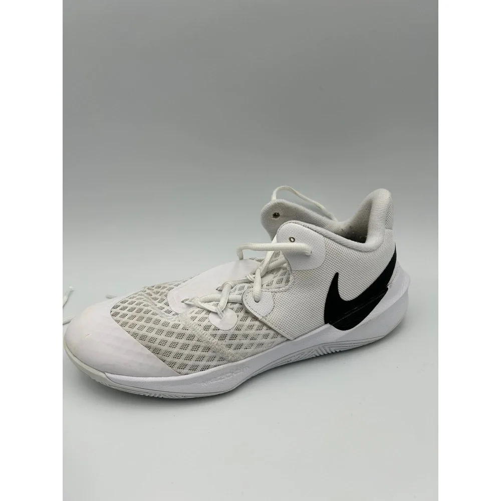 Nike Zoom Hyperspeed Court Womens 9.5 Volleyball Shoes White Black CI2963-100